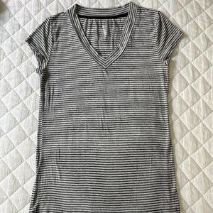 Mossimo V-neck Striped Tee